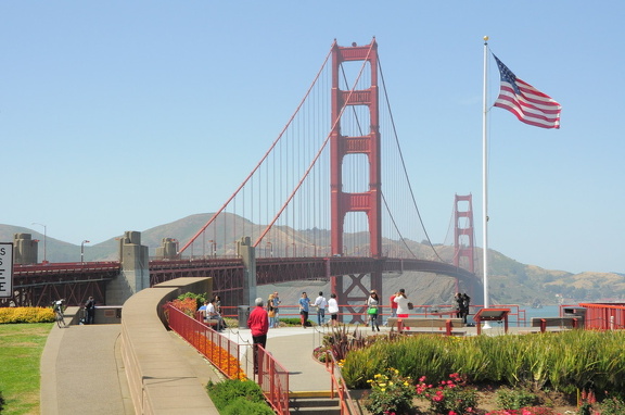 Schiffahrt Golden Gate Bridge D90 1419 f